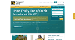Desktop Screenshot of fremontbank.com